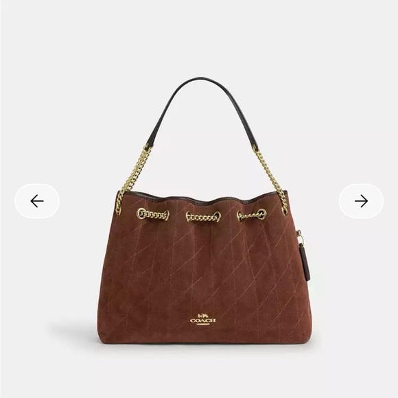 Coach Handbags - Coach Evelyn Shoulder Bag With Quilting